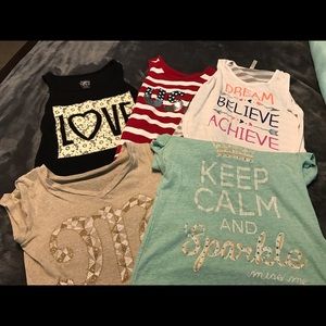 Shirts girls size 10