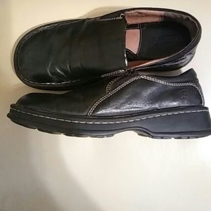 Black Leather Born Women's Shoes Size 9