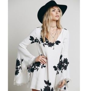 Free People Wanderer Belle Sleeve Dress