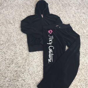 Juicy Couture velour track suit