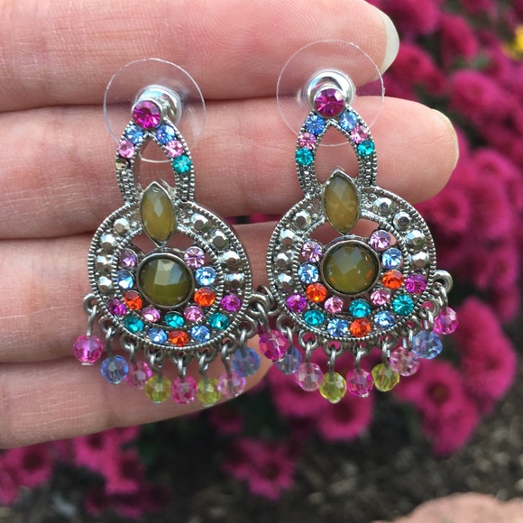 💛💚Chandler earrings💗💜 - Picture 1 of 4