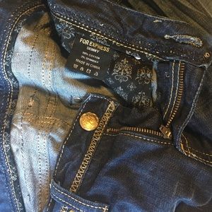 Express Jeans - Rerock Skinny Express Jeans Express Jeans - Rerock Skinny Express Jeans