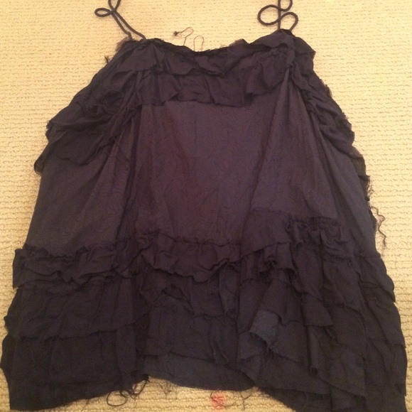 Free people ruffled tank