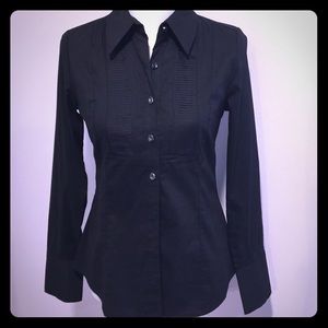 Express, Black Button Down, Size S