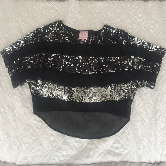 Romeo & Juliet sequin tunic top