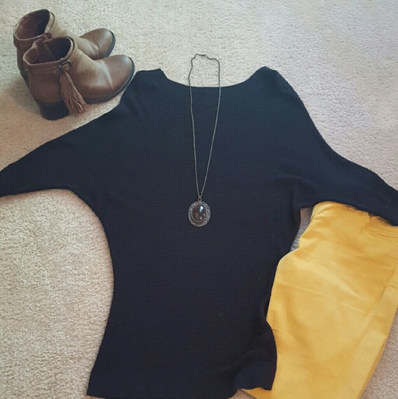 Dolman Sleeve Sweater Top