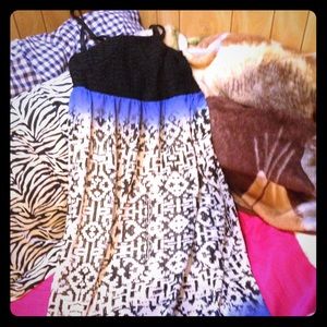 LAST CHANCE Spaghetti Strap Ombré Maxi Dress