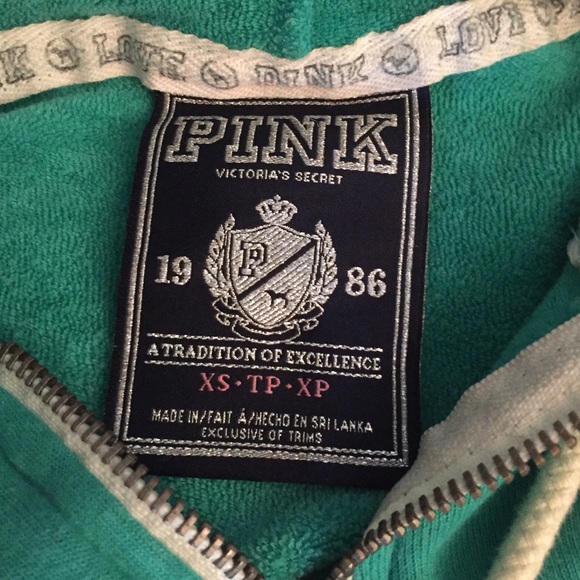 VS Pink hoodie! Teal. - Picture 4 of 4