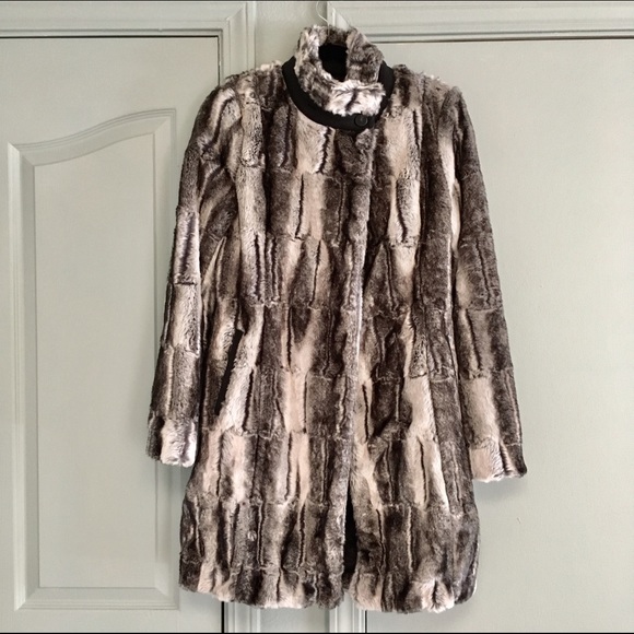 Walker Baker faux fur jacket