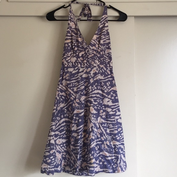 H&M low back halter summer dress