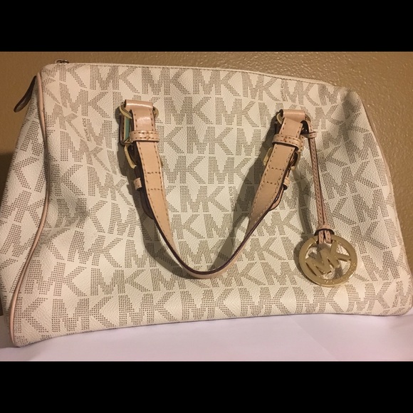 Vanilla MK Grayson Handbag