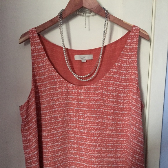 Coral Patterned Loft Shell