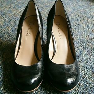 Black Wedge- N. by Nicole Miller