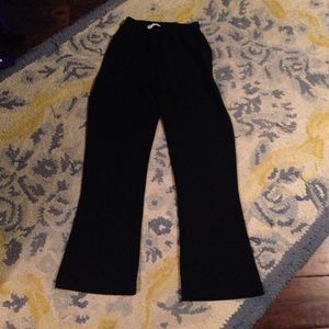 Black Warm Up Cheer Pants