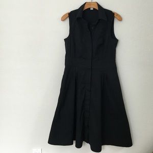 Loft sleeveless shirt dress