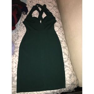 Green dress