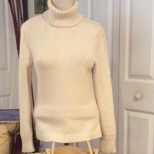 Banana Republic Cream Heavy Sweater
