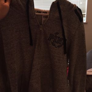 VS Pink hoodie.