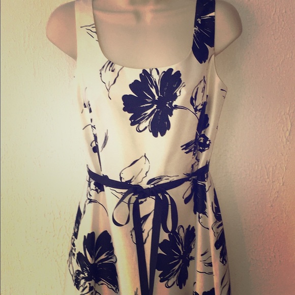 Coldwater Creek Classic Tea Length Dress - 10p