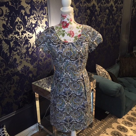 J. Crew Paisley Shift - Picture 2 of 5