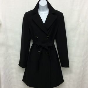 SIGNATURE by LARRY LEVINE Black Coat Size 10