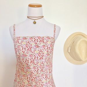 🔹Brooks🔹floral midi shift dress