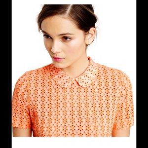 BNWT J.Crew eyelet tee