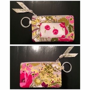 Vera Bradley Zip ID Case - Make Me Blush