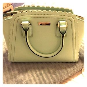 Kate spade mint purse with strap