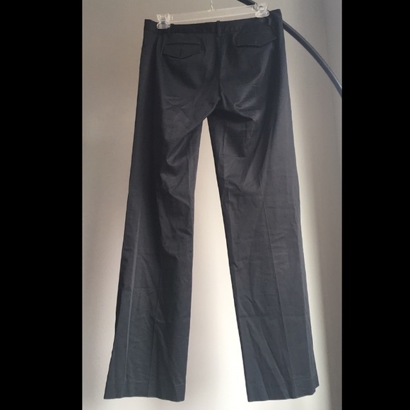 BCBG black, flat-front, business pants - Picture 2 of 3