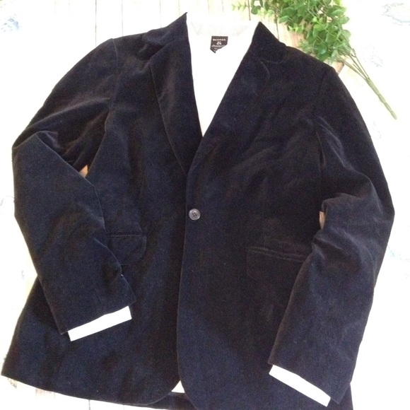 New York & Company Jackets & Blazers - NY & CO (New York & Company) black velvet jacket