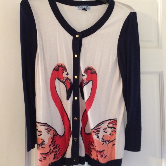 Flamingo cardigan
