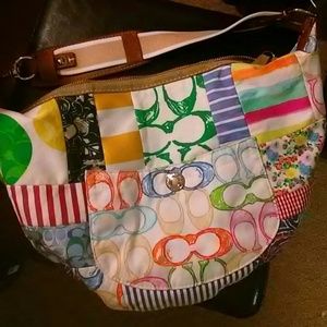 Coach patchwork Hobo perfect condition