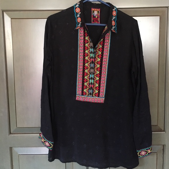 Johnny Was tunic - Picture 1 of 4