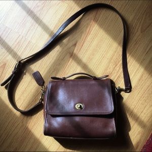 Vintage Coach Court Bag