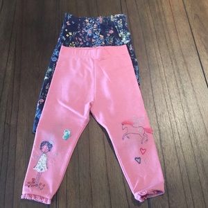2 pair of 12-18m Next UK girls leggings