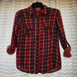 Plaid Button Up