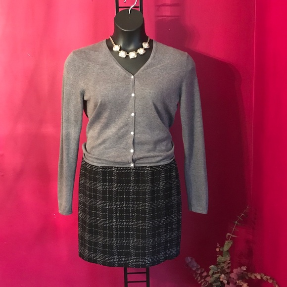 ANN TAYLOR FACTORY STORE 100% WOOL SKIRT SIZE 6 - Picture 4 of 4