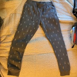RETRO DISTRIKT Anchor Pattern Joggers