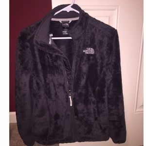 Women's asphalt gray Osito North Face Jacket!