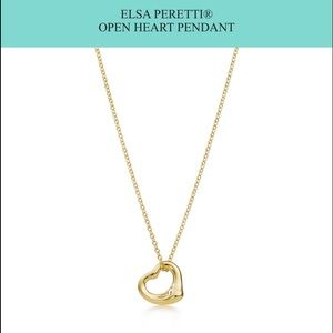 Tiffany & Co. Elsa Peretti Necklace 18k Gold