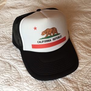California Mesh Trucker Hat