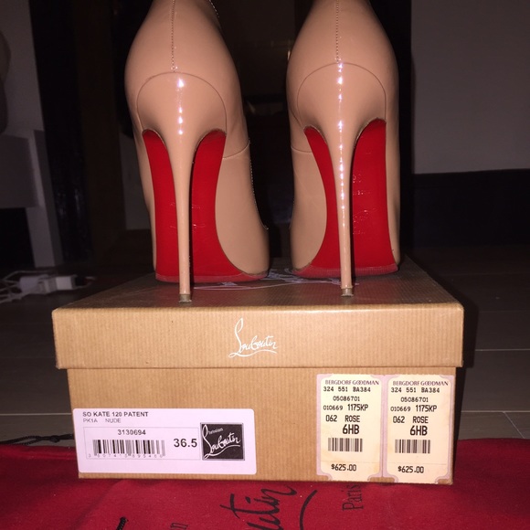 So Kate Nude Christian Louboutin 36.5