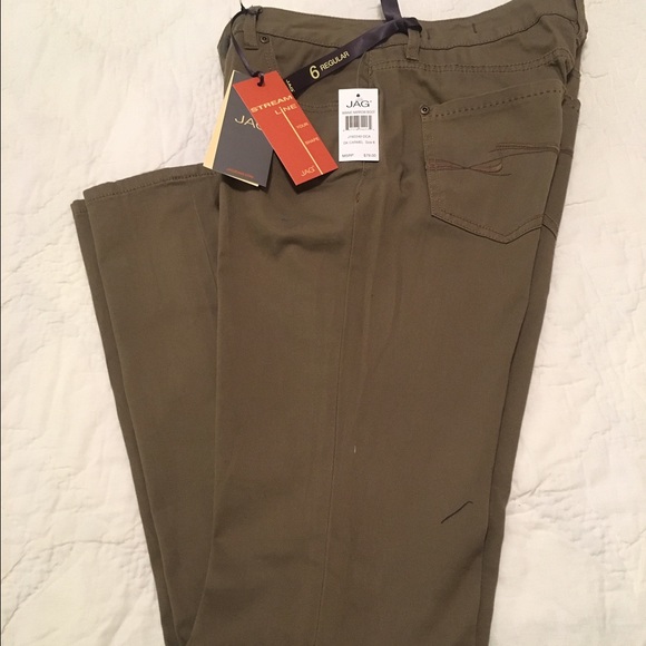 Jag Jeans size 6 dark Carmel NWT