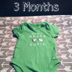 Carter's Major Cutie Onesie
