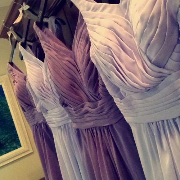 Lilac bridesmaid dress - Picture 2 of 2