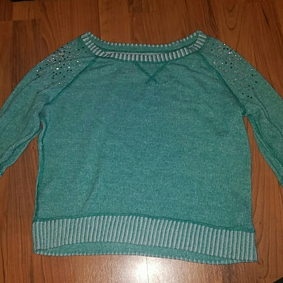 Mint green half sleeve Justice shirt