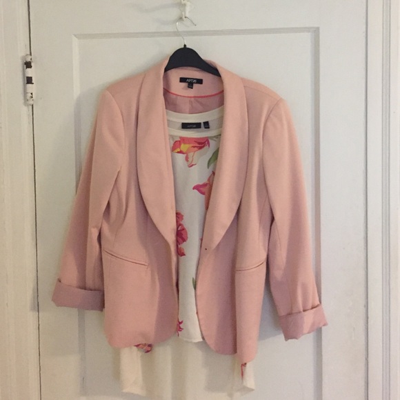 Pink blazer