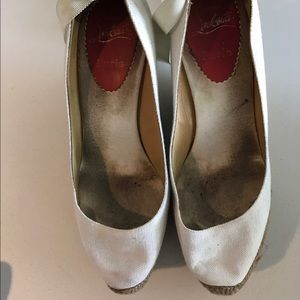Christian Louboutin espadrilles!! Used!!