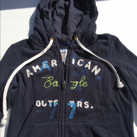 American Eagle Zip Us Sweatshirt - Picture 1 of 1
